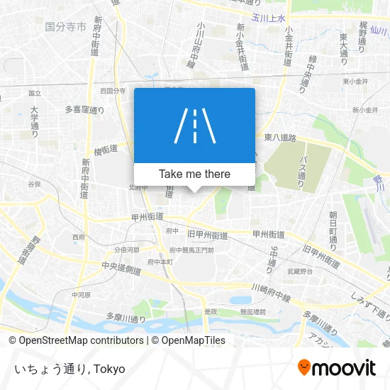 いちょう通り map