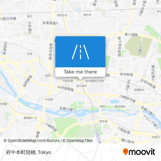 府中本町陸橋 map