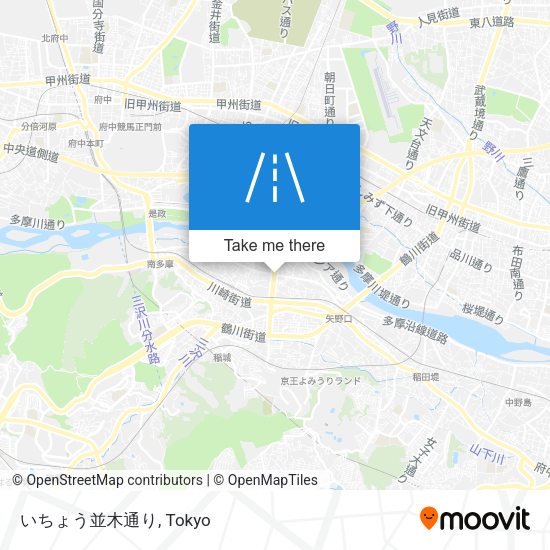 いちょう並木通り map