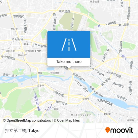 押立第二橋 map