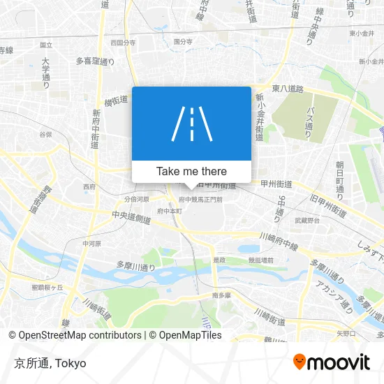 Kyo Street map