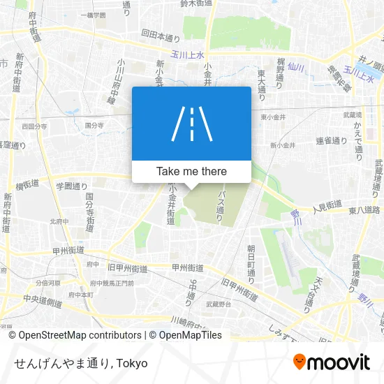 せんげんやま通り map