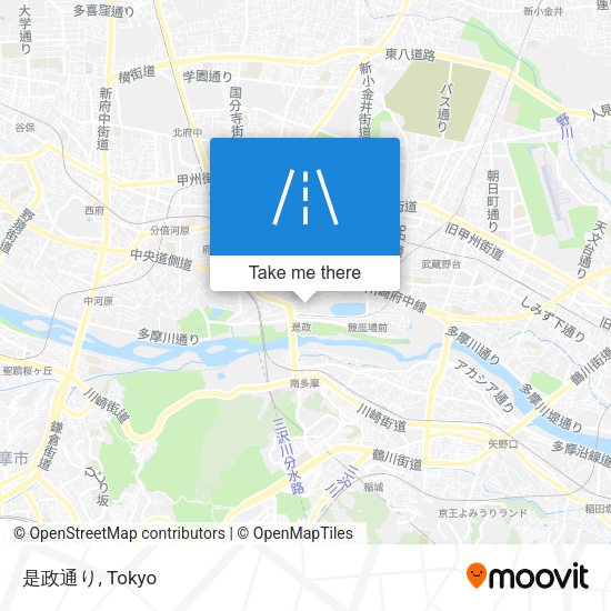 是政通り map