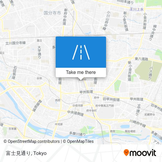 富士見通り map