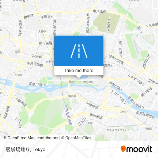 競艇場通り map