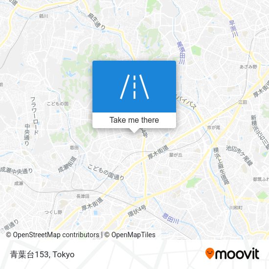青葉台153 map