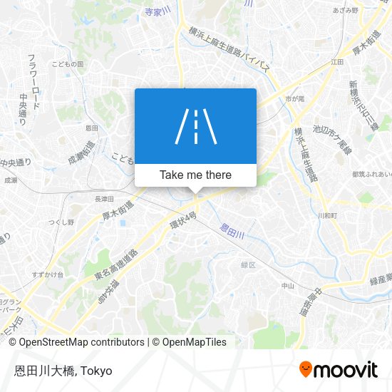 恩田川大橋 map