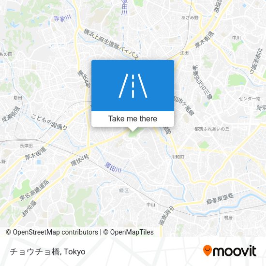 チョウチョ橋 map