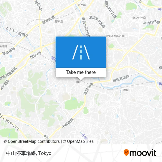 中山停車場線 map