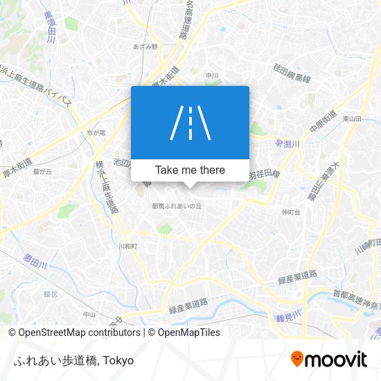 ふれあい歩道橋 map