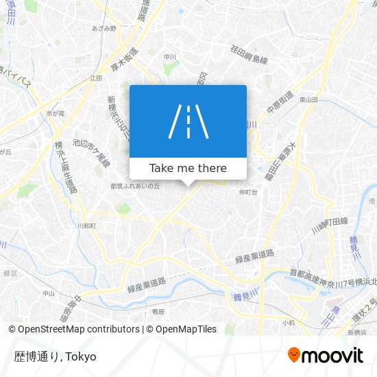 歴博通り map