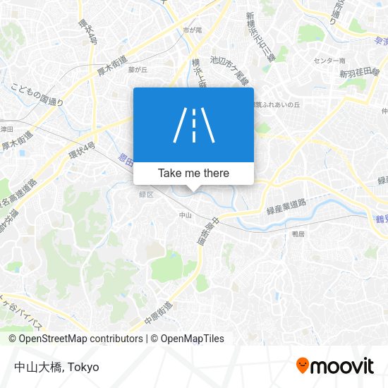 中山大橋 map