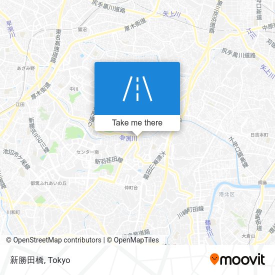 新勝田橋 map