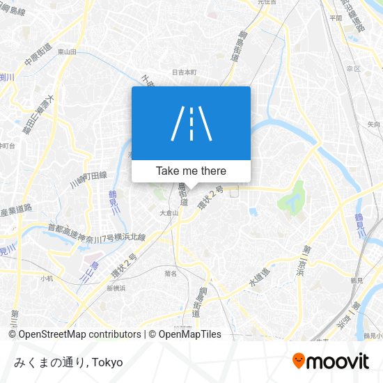 みくまの通り map