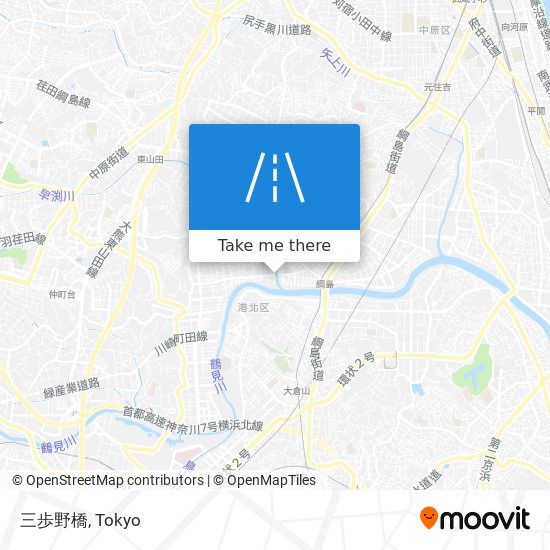 三歩野橋 map