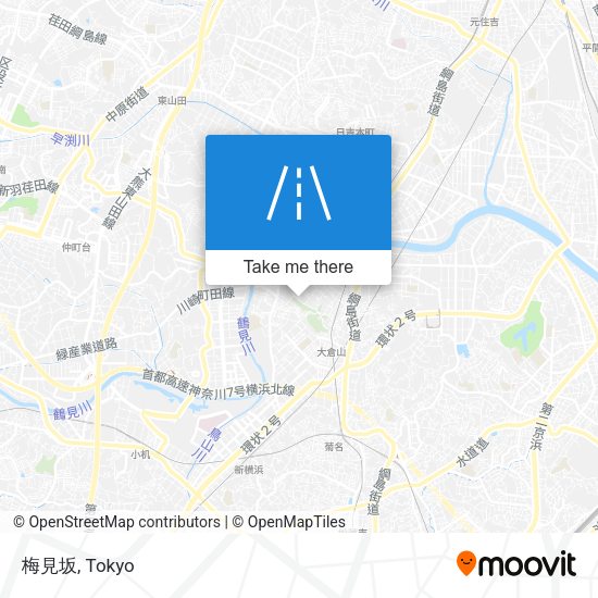 梅見坂 map