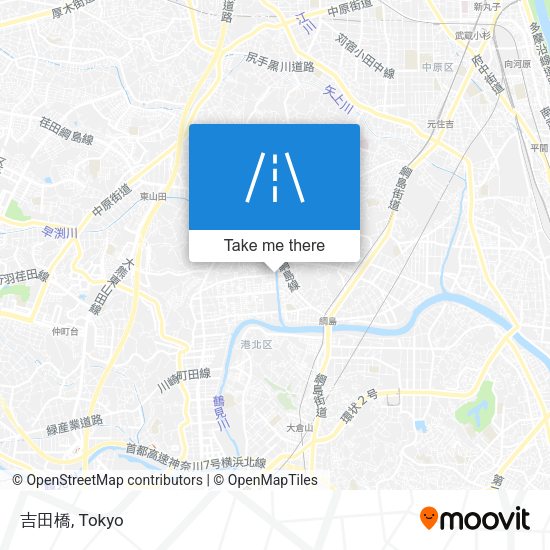 吉田橋 map
