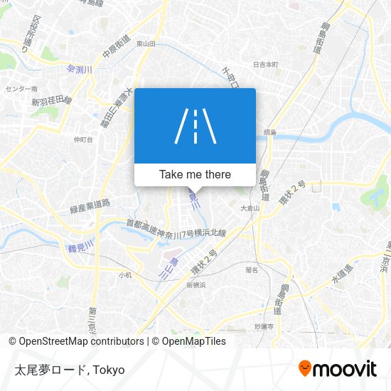 太尾夢ロード map