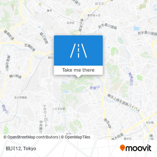 鶴川12 map