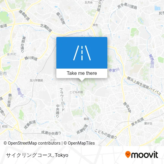 サイクリングコース map