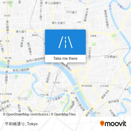 Peace Bridge Street map