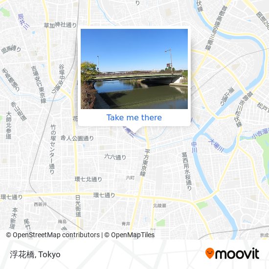 浮花橋 map
