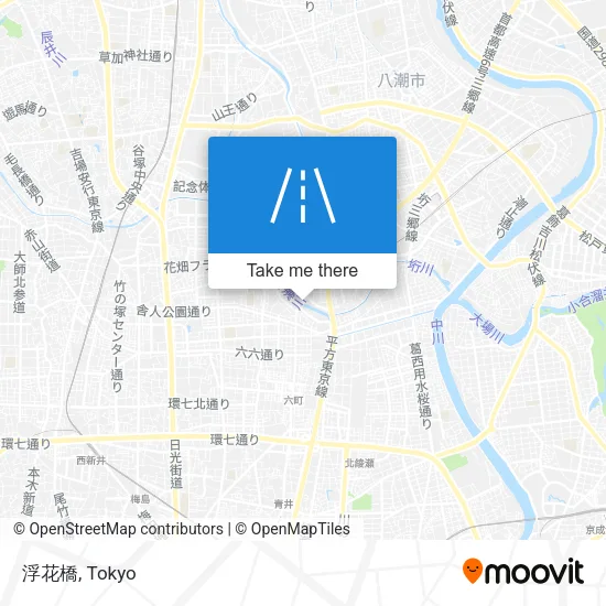 浮花橋 map