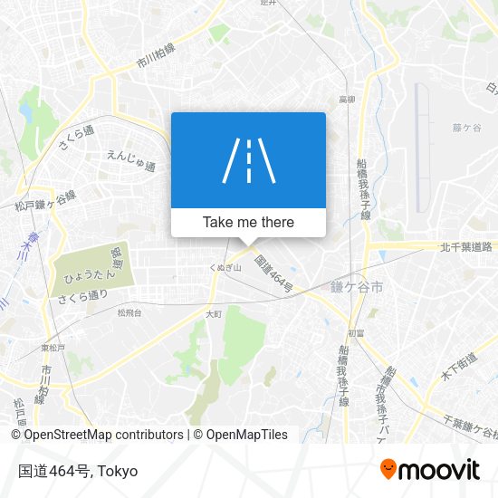 国道464号 map