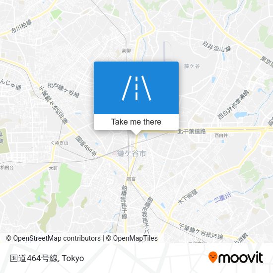国道464号線 map