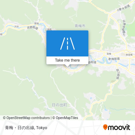 青梅・日の出線 map
