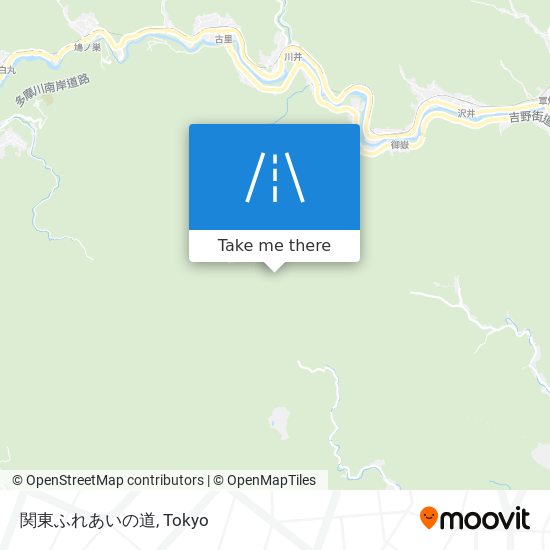 関東ふれあいの道 map