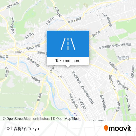 福生青梅線 map