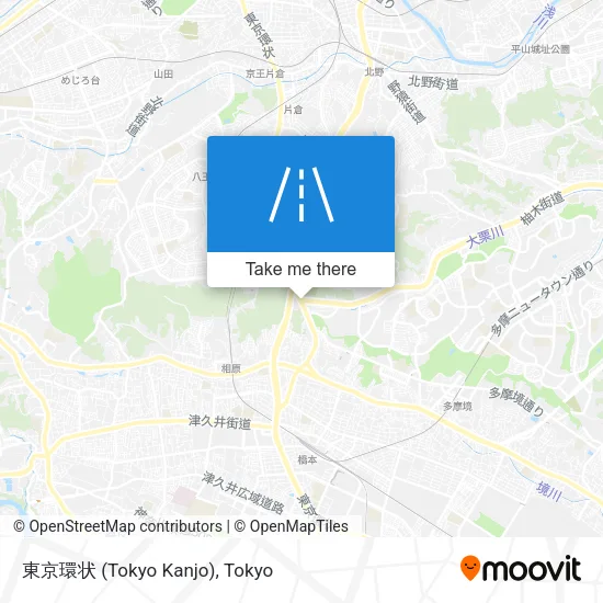 東京環状 (Tokyo Kanjo) map