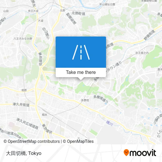 大田切橋 map
