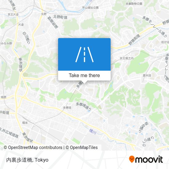 内裏歩道橋 map