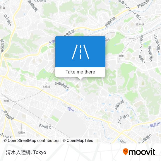 清水入陸橋 map