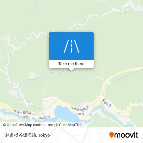 林道栃谷坂沢線 map