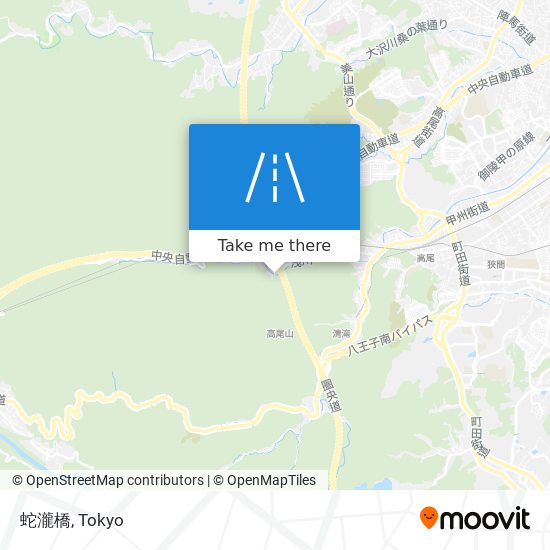蛇瀧橋 map