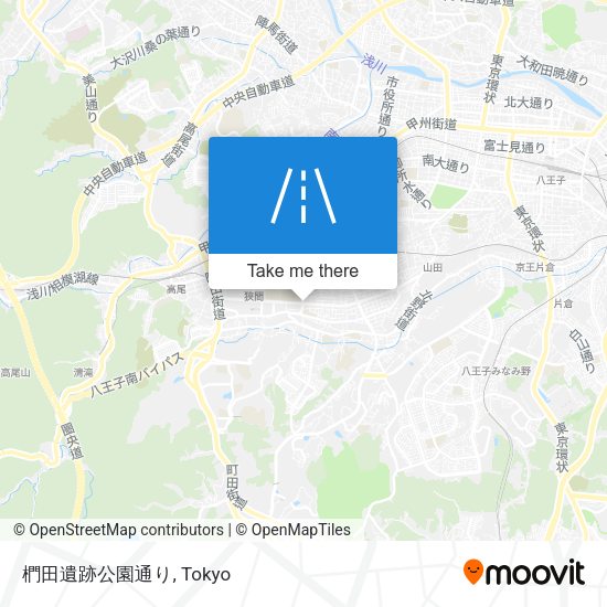 椚田遺跡公園通り map