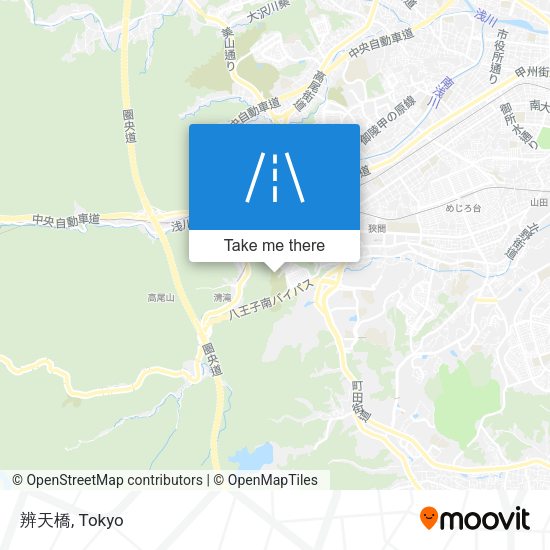 辨天橋 map