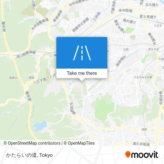 かたらいの道 map