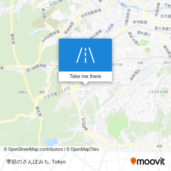 季節のさんぽみち map