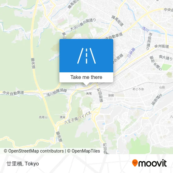 廿里橋 map