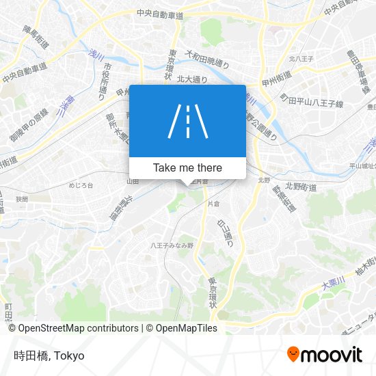 時田橋 map