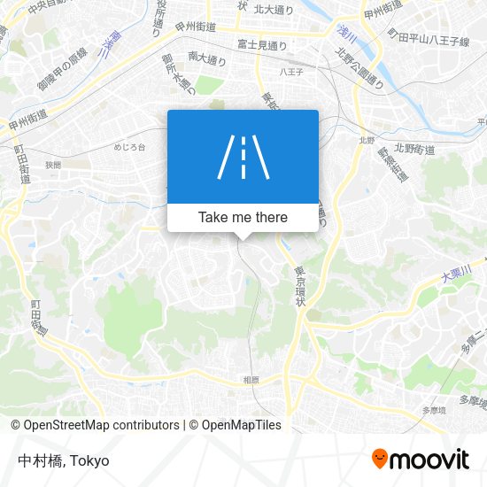 中村橋 map