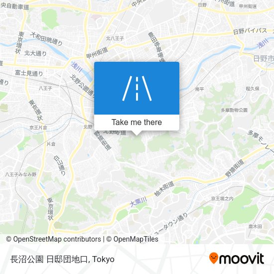長沼公園 日邸団地口 map