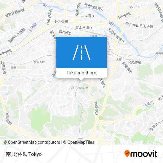 南只沼橋 map