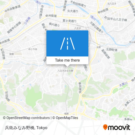 兵衛みなみ野橋 map