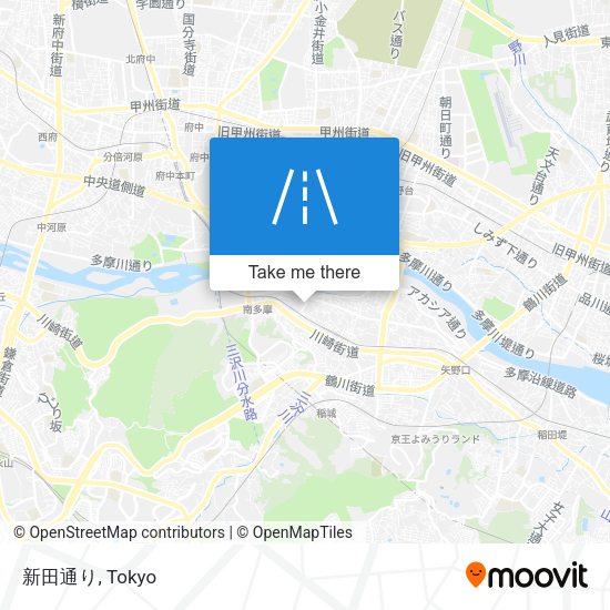新田通り map