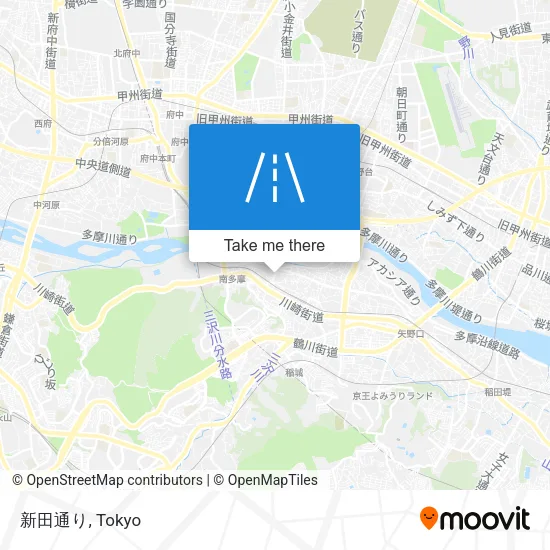 新田通り map